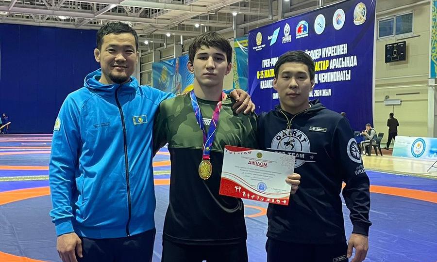 Қазақстан Республикасының чемпионатында U-15 жасөспірімдер арасында еркін күрес бойынша «Qairat top team» клубының спортшысы Элимхаджиев Юсуп чемпион атанды