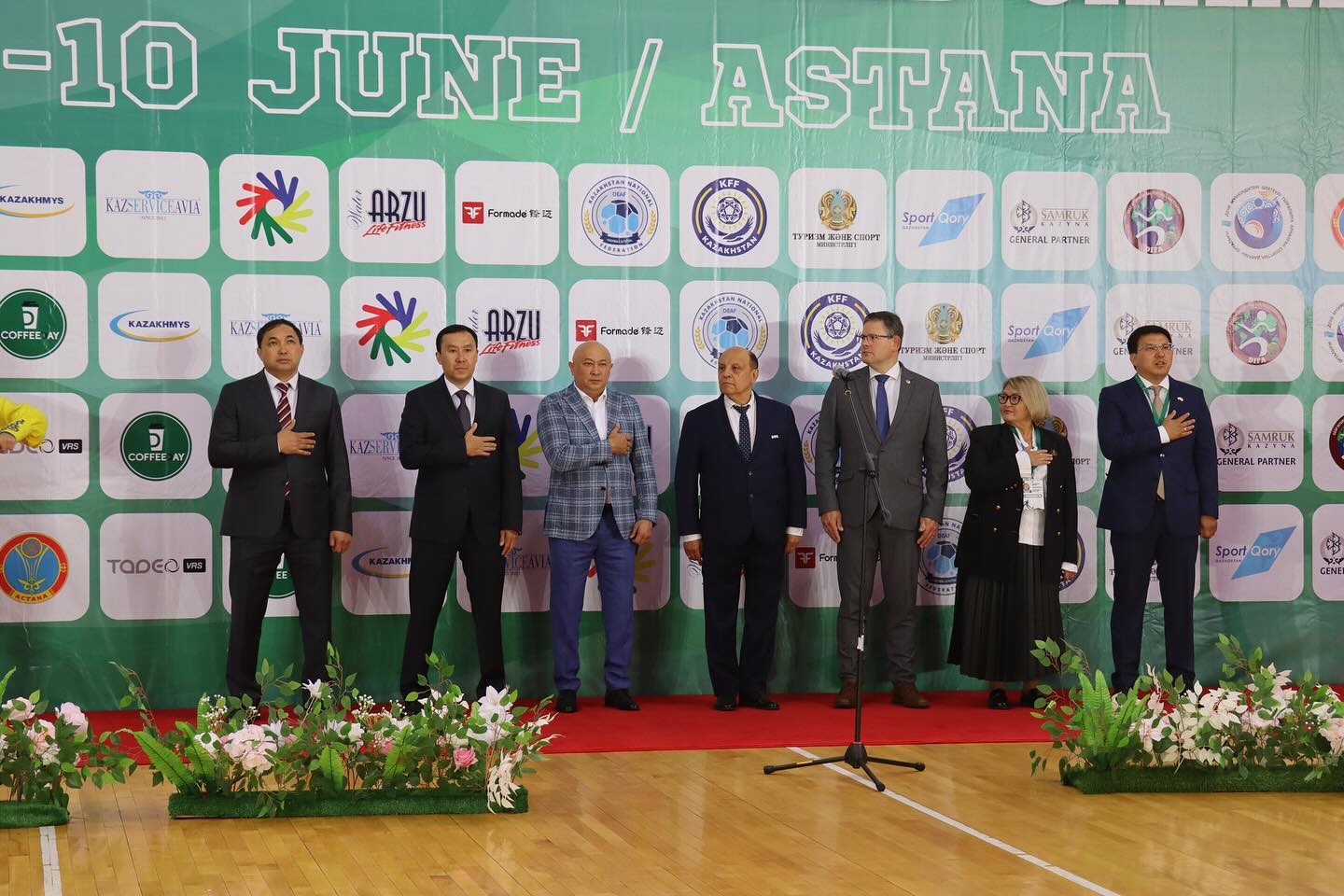 В Астане впервые проходит чемпионат мира по сурдо-футзалу среди спортсменов с нарушениями слуха в возрасте до 21 года