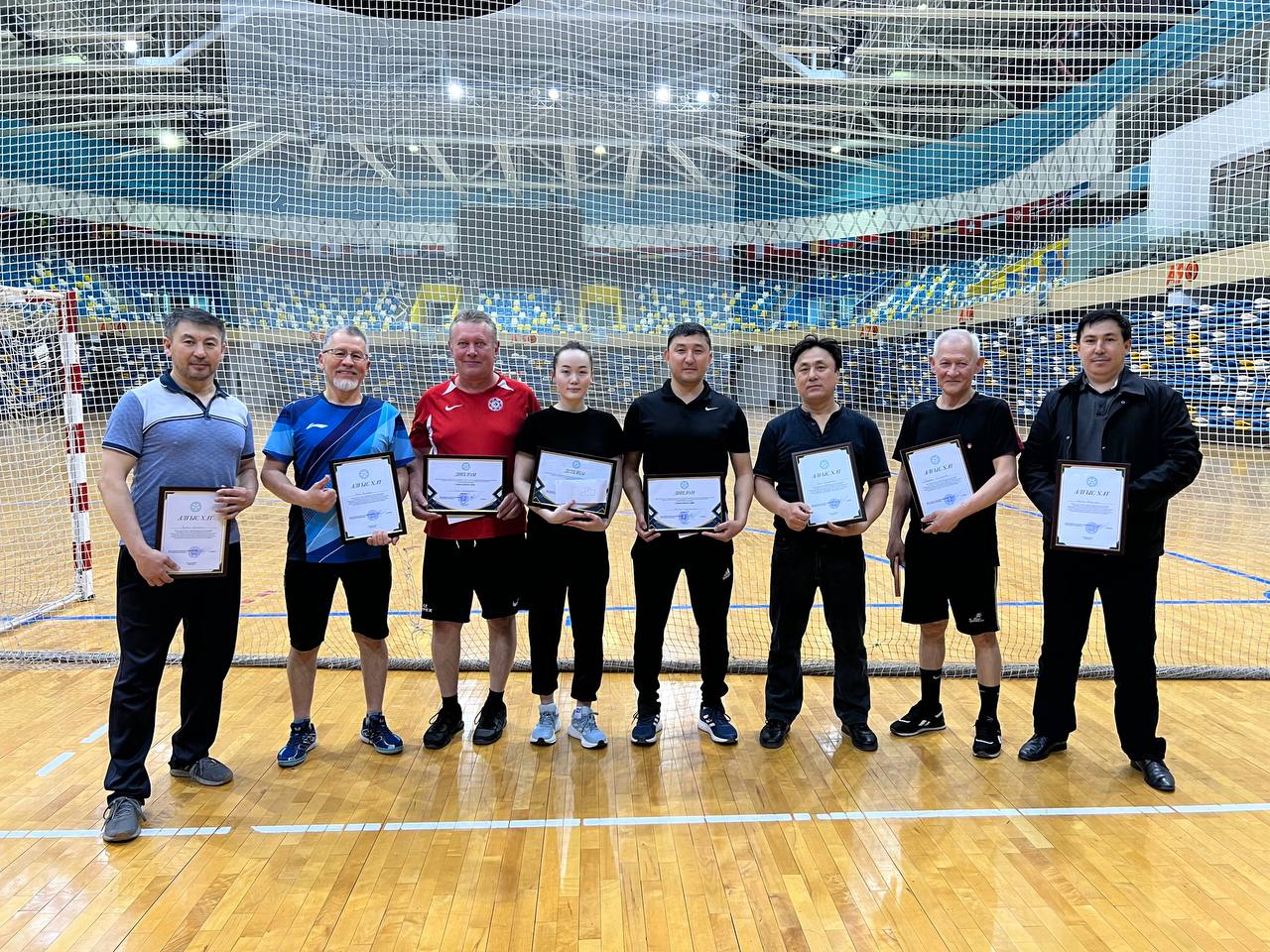 «Күрес түрлері бойынша олимпиадалық даярлау орталығы» РМҚК қызметкерлері арасында үстел теннисінен турнир