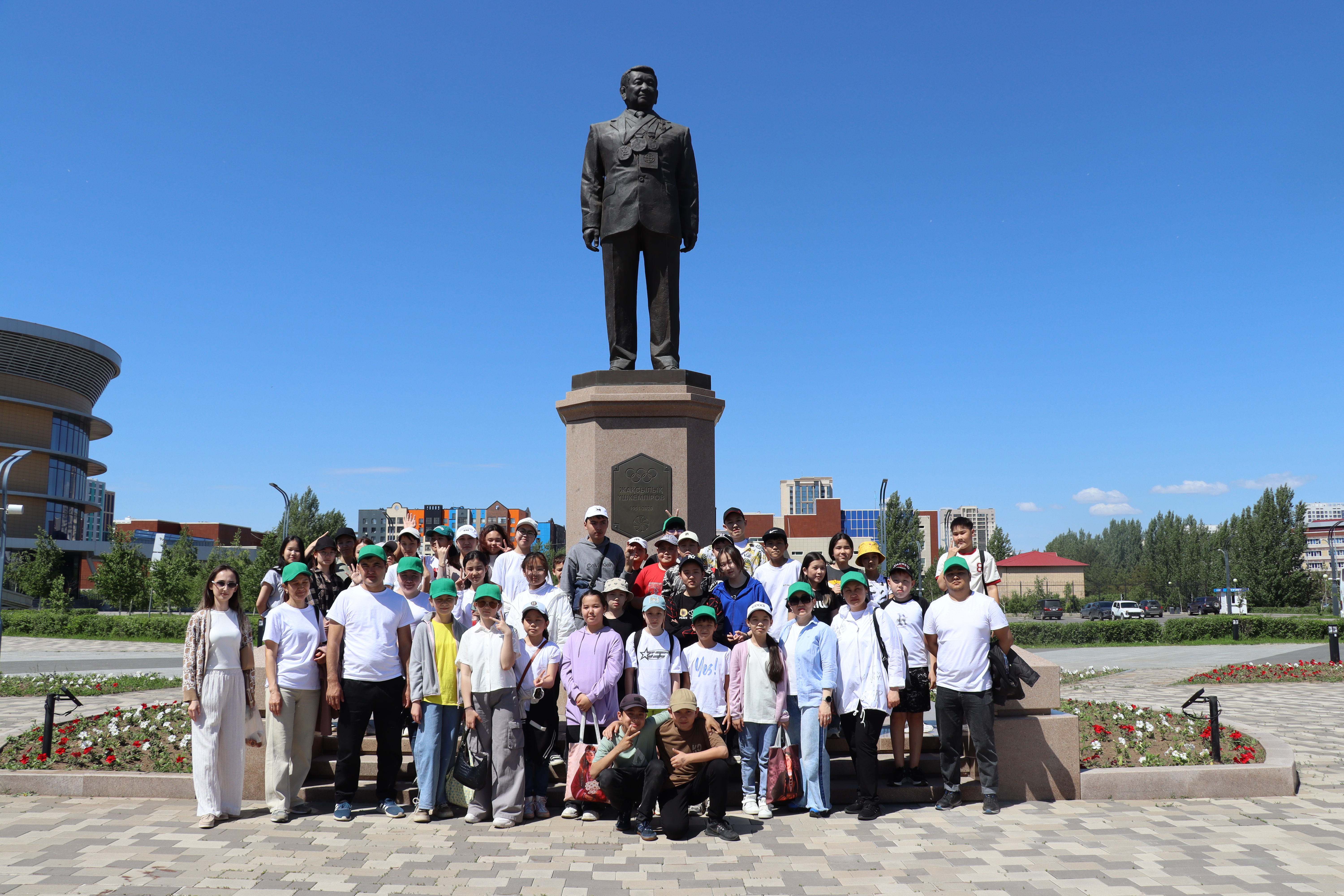 Дети школы-лицей №79 посетили Дворец единоборств им. Ж. Ушкемпирова