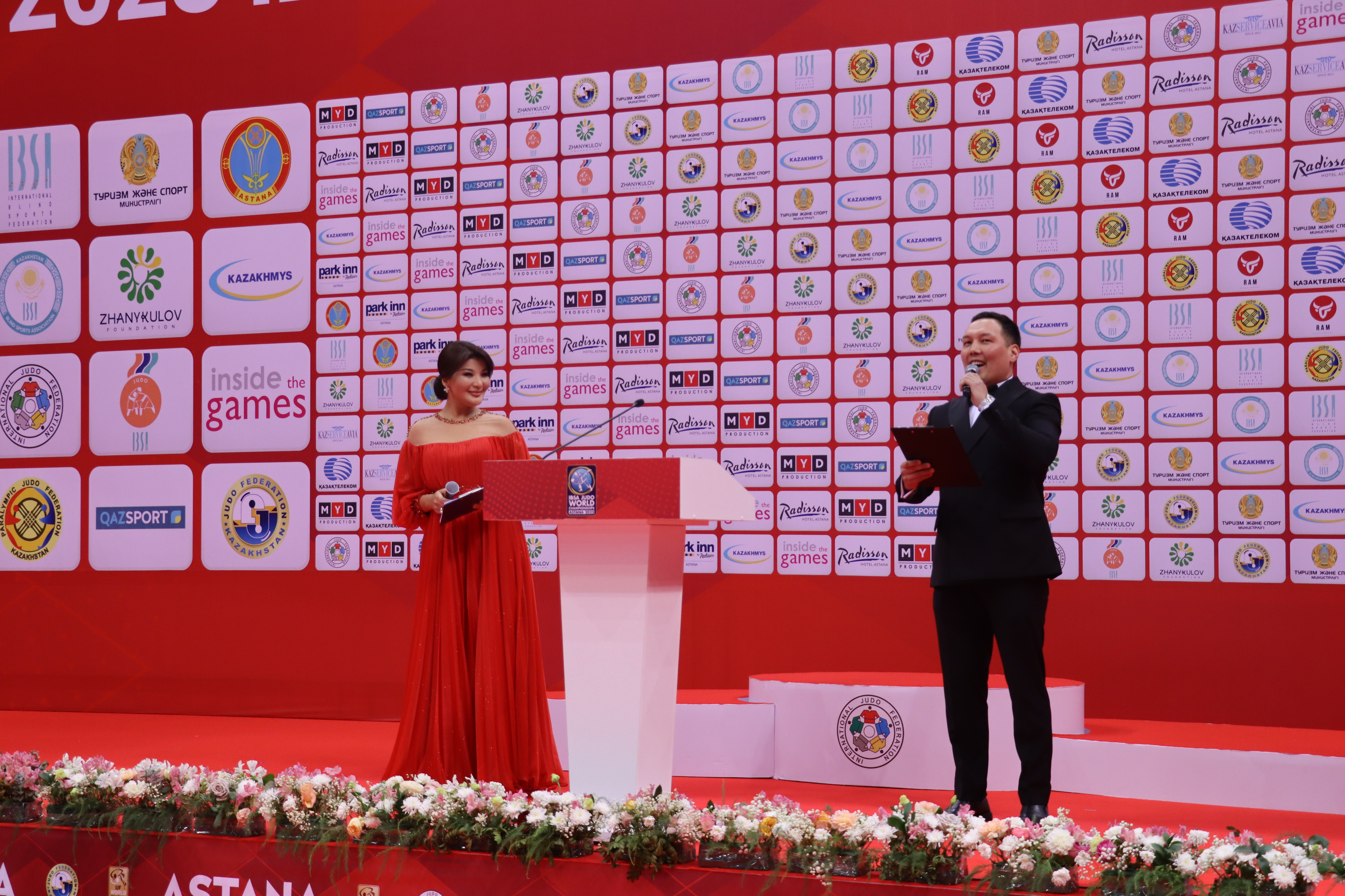В Астане состоялась церемония открытия чемпионата мира по пара дзюдо