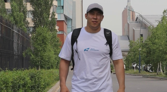 «Бір күн автокөліксіз» челленджін қазақ күресінің шебері Айсағалиев Нұрдәулет қолдайды!