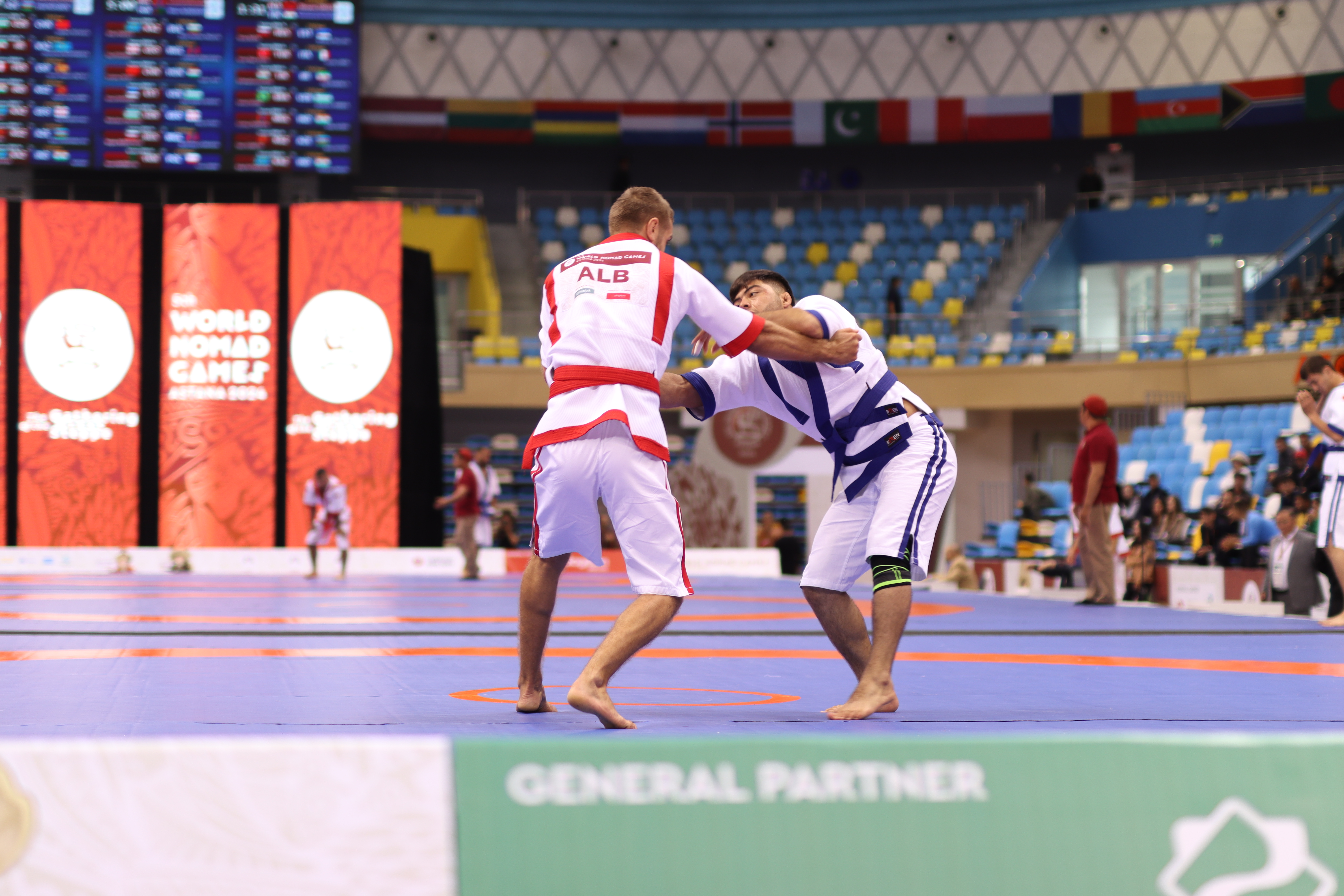 V Всемирные Игры Кочевников. Казахская борьба. День 1