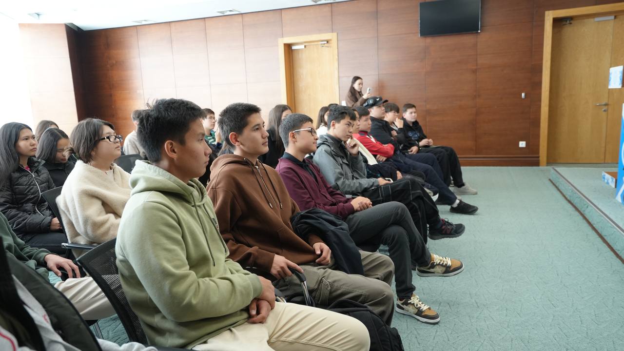 Сегодня дети с Urban School посетили Дворец единоборств им. Ж. Ушкемпирова