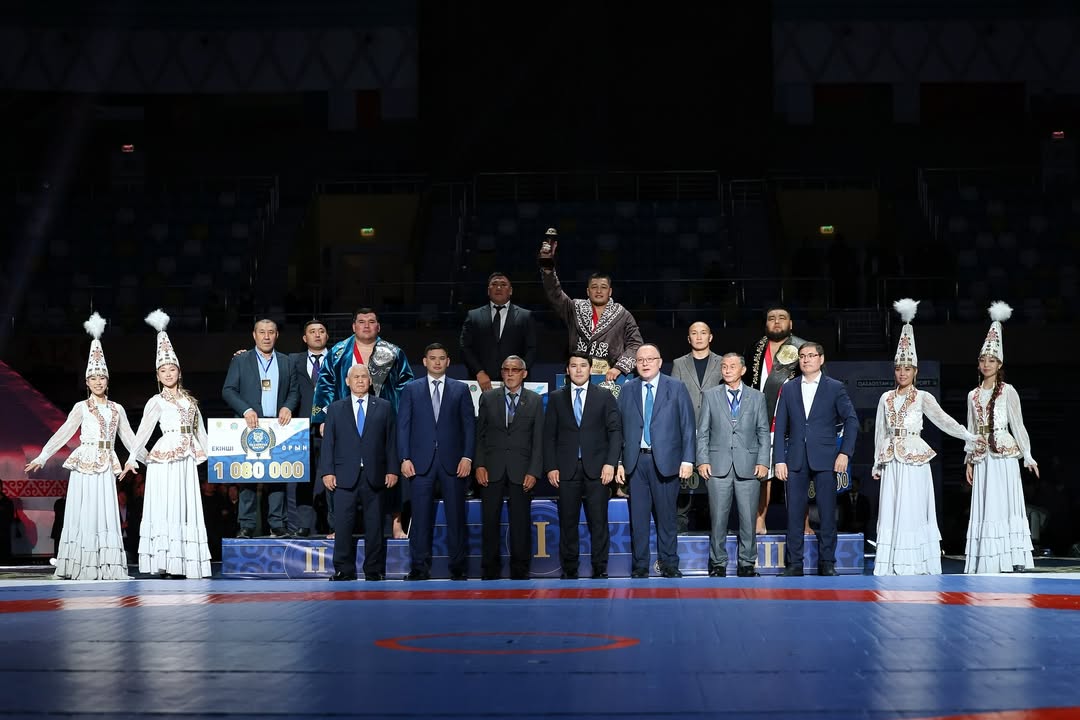 Жақсылық Үшкемпіров атындағы жекпе жек сарайында  «Qazaqstan Barysy – 2025» турнирі өтті