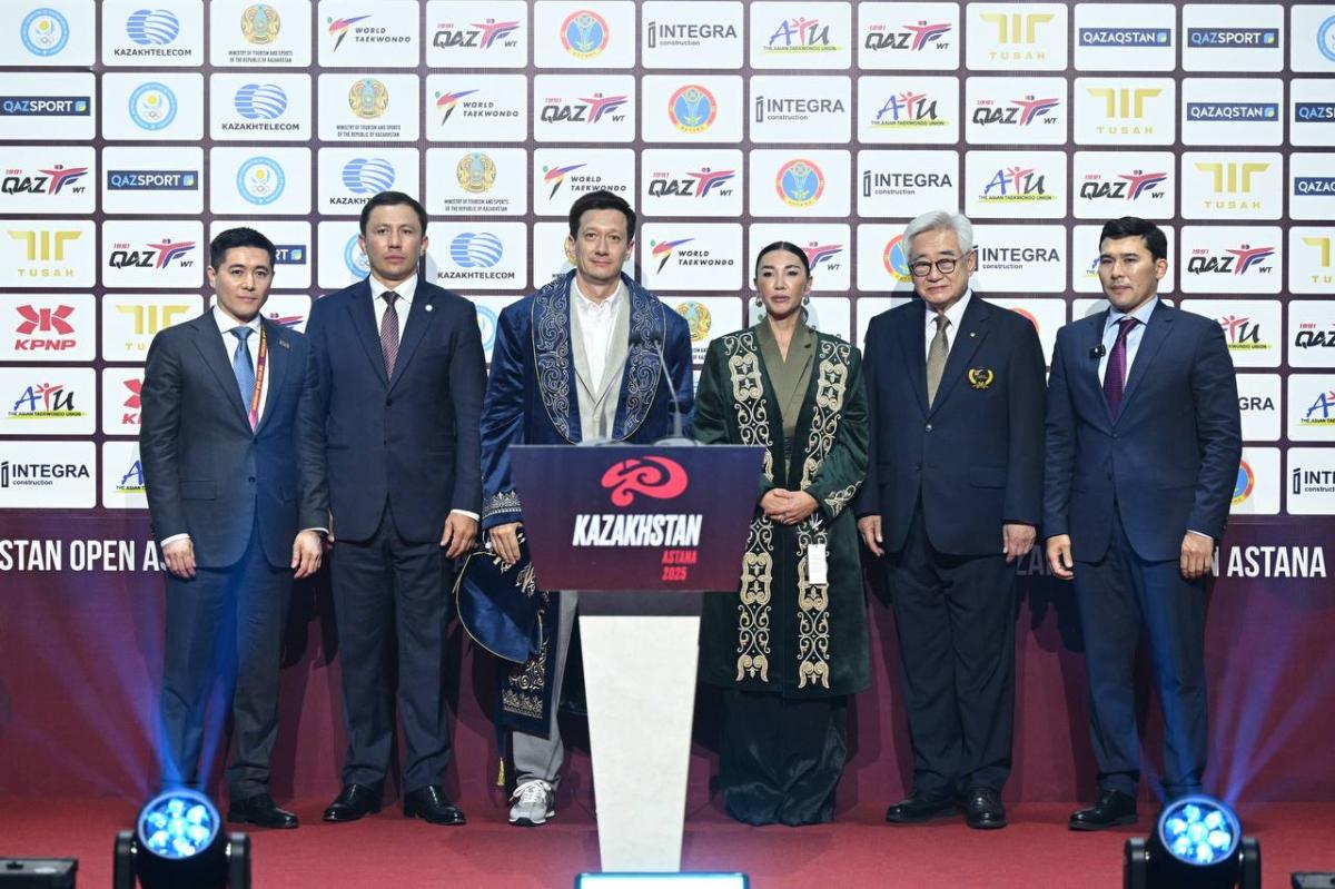 Астанада таеквондодан Kazakhstan Open 2025 халықаралық турнирінің ресми ашылуы өтті