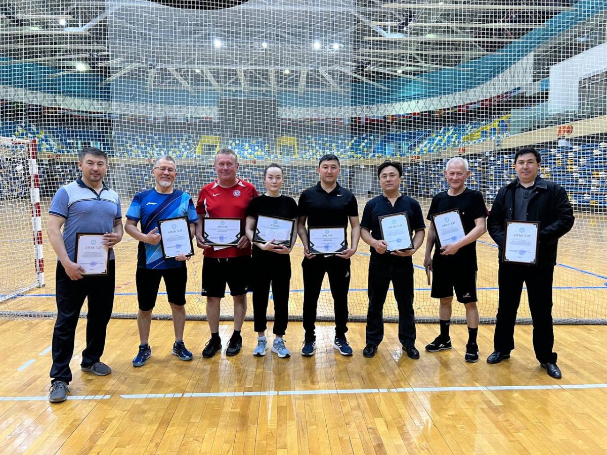 «Күрес түрлері бойынша олимпиадалық даярлау орталығы» РМҚК қызметкерлері арасында үстел теннисінен турнир