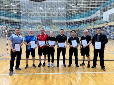 «Күрес түрлері бойынша олимпиадалық даярлау орталығы» РМҚК қызметкерлері арасында үстел теннисінен турнир